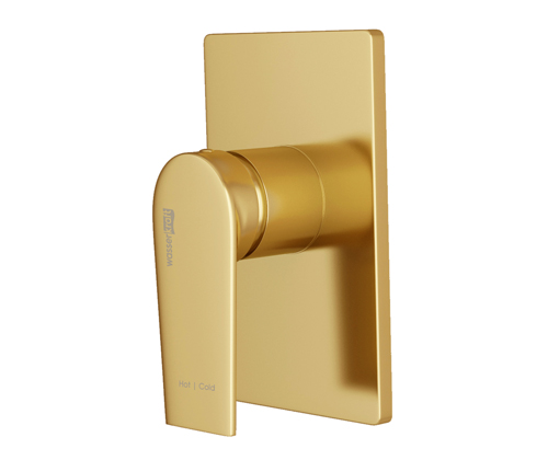 Смеситель для душа WasserKRAFT Aisch 5500 5551 встраиваемый золото