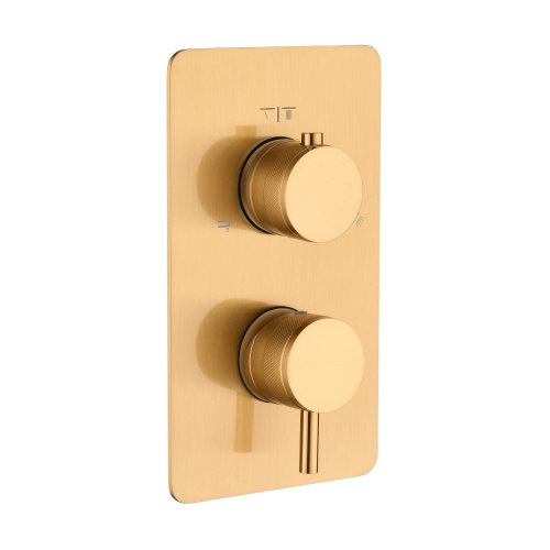 Смеситель для душа Boheme Cell 135-3-BR встраиваемый в стену бронза