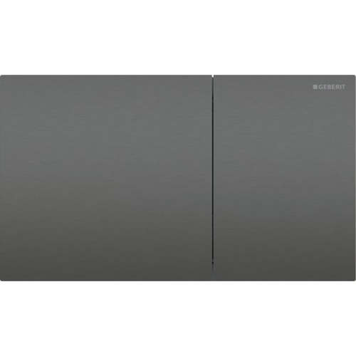 Клавиша смыва механическая Geberit Sigma 115.622.QD.1 цвет черный хром матовый
