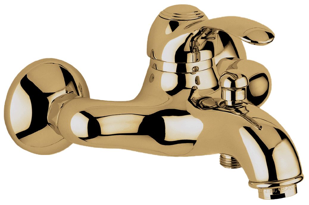 Смеситель Emmevi Harmony 22001/BR настенный бронза