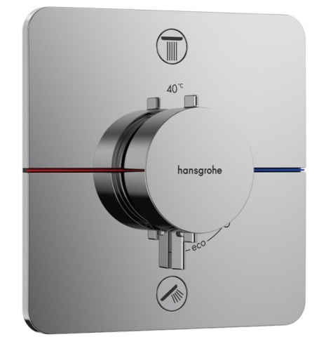 Смеситель Hansgrohe ShowerSelect Comfort Q 15583000 настенный встраиваемый хром