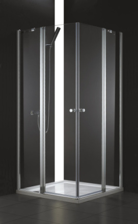 Душевой уголок Cezares ELENA ELENA-W-A-22-120-C-Cr 120х120 стекло прозрачное профиль хром глянцевый