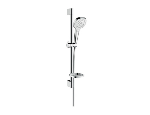Душевой гарнитур Hansgrohe Croma Select E 26586400 настенный хром/белый