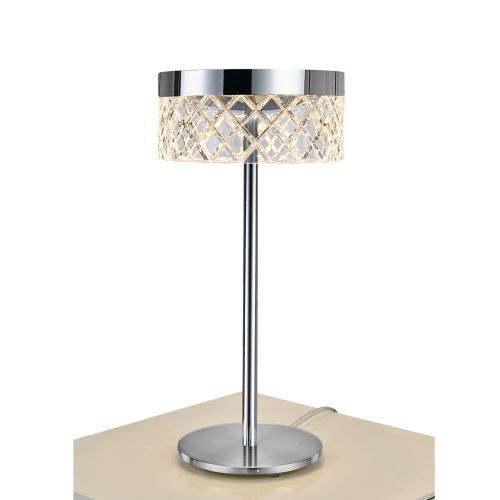 Настольная лампа Delight Collection Diamond cut (Диамонд цут) MT21020075-1A chrome