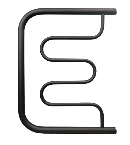 Полотенцесушитель Indigo Standart FSW60-50BR 50х63 водяной черный муар