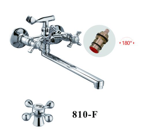 Смеситель для ванны D-Lin D147810-F настенный хром