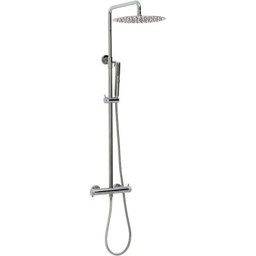 Душевая стойка Allen Brau Fantasy 5.11001-00 настенная цвет хром с термостатом