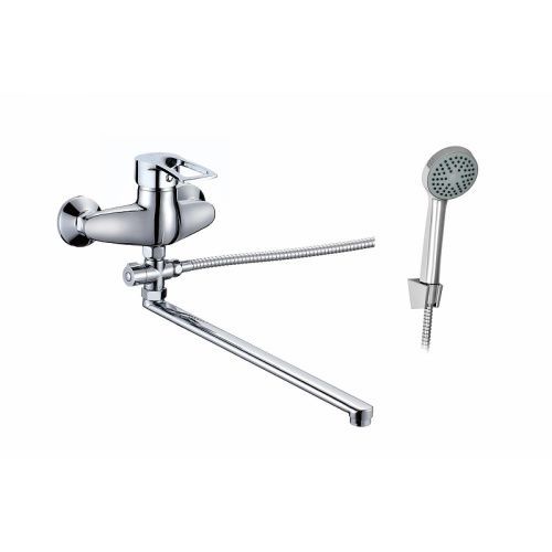 Смеситель для ванны D-Lin D140422 настенный хром