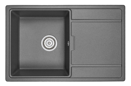 Кухонная мойка Granula 7804 ГРАФИТ 78х50 цвет графит