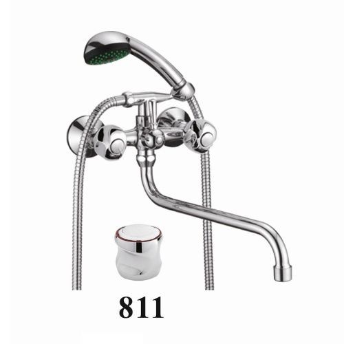 Смеситель для ванны D-Lin D140811 настенный хром