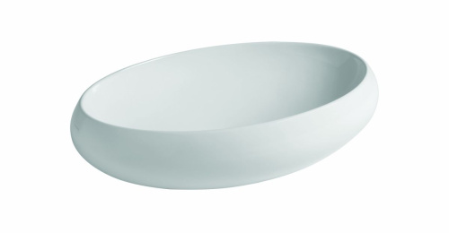 Раковина керамическая Hidra Tao TA20/026 60х40 накладная цвет черный матовый без отверстий под смеситель