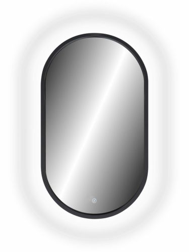 Зеркало в ванную Continent Prime Black ЗЛП2199 45х80 цвет черный