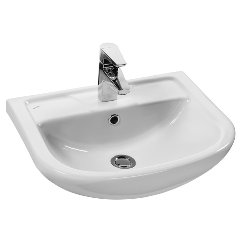 Раковина Santek Ладога 50 см WH110256 накладная цвет белый