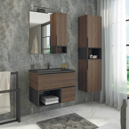 Тумба с раковиной Comforty 00-00000889CF 75x46,5x56