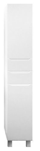 Шкаф-пенал 1MarKa Кода У57595 35х30х200 напольный цвет белый