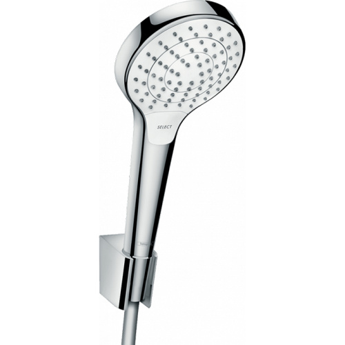 Душевой гарнитур Hansgrohe Croma Select 26411400 настенный хром/белый