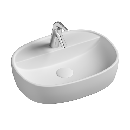 Раковина Ceramica Nova ELEMENT 50 см CN6036 накладная цвет белый