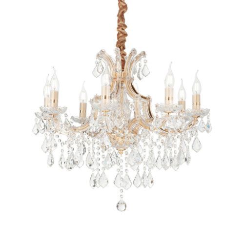 Люстра подвесная Ideal lux Napoleon (Наполеон) Napoleon SP8 Oro