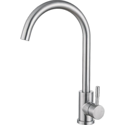 Смеситель для кухни Haiba HB71304-3 на мойку нержавеющая сталь