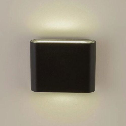 Уличный настенный светильник AM Group Am243 AM243-2X5W BK 4000K