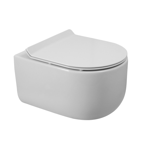 Унитаз подвесной BelBagno SOFT BB084CH-TOR/BB2111SC белый с сиденьем микролифт безободковый смыв торнадо