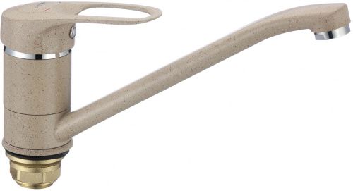 Смеситель для кухни Fmark FM4904S на мойку бежевый
