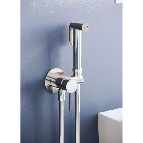 Гигиенический душ со смесителем RGW Shower Panels 581408211-01 хром