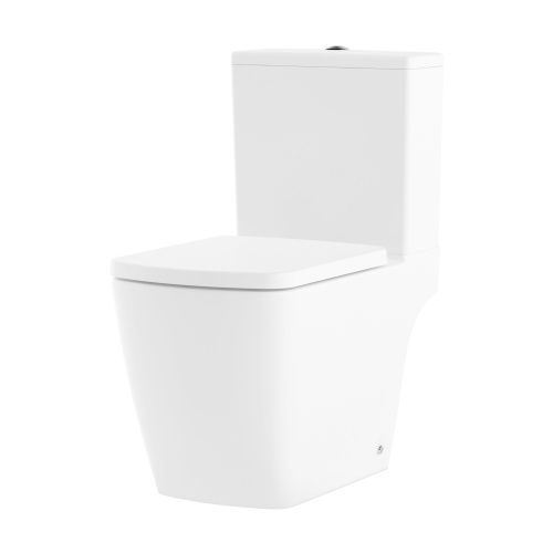 Унитаз-компакт напольный с бачком Lavinia Boho Aveo 330601CR белый глянцевый с сиденьем микролифт безободковый каскадный смыв