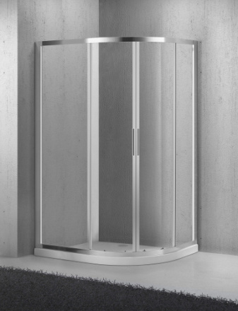 Душевой уголок BelBagno SELA SELA-RH-2-100/80-C-Cr 100х80 стекло прозрачное профиль хром глянцевый без поддона