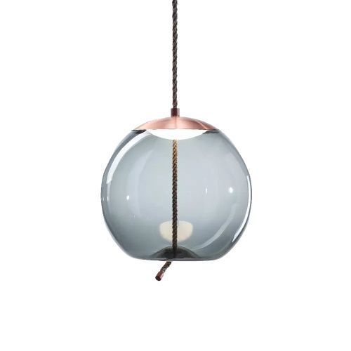 Светильник подвесной Delight Collection 9966P/C copper/blue