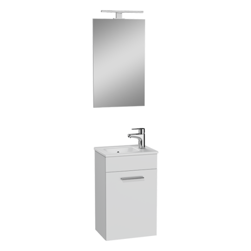 Комплект мебели: тумба + раковина + зеркало Vitra Mia 75022 40x39x62