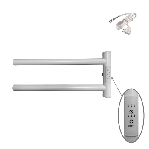 Полотенцесушитель Маргроид Cook Cook-1840-1049-9016R 41х19 электрический белый матовый