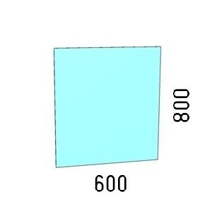 Зеркало в ванную Corozo Альпина SD-00001230 60х80 цвет белый - фото 2