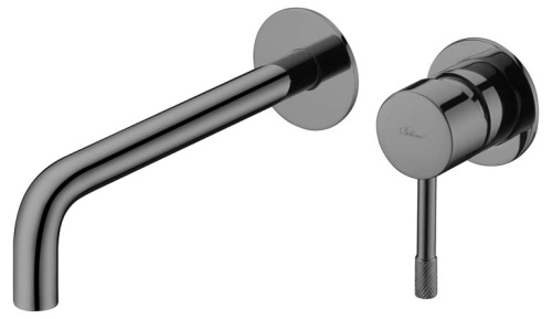 Смеситель Boheme Uno 465-SGM встраиваемый графит глянцевый