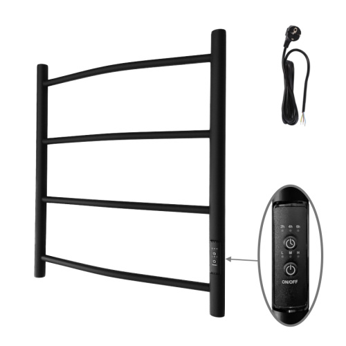 Полотенцесушитель Маргроид Вид 4 04-6050-1049-9005R 53х60 электрический черный матовый