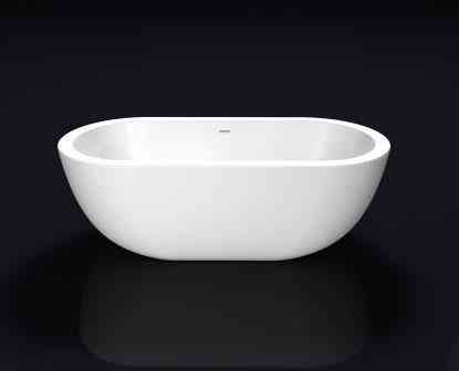 Ванна акриловая BelBagno BB13-1800 180х86 отдельностоящая овальная
