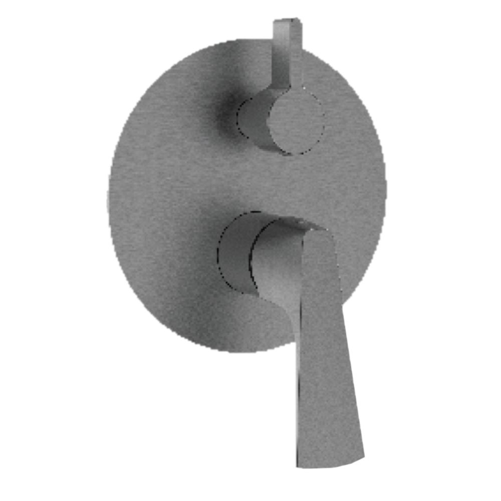 Смеситель для ванны и душа Raglo R07.273.09 встраиваемый в стену графит