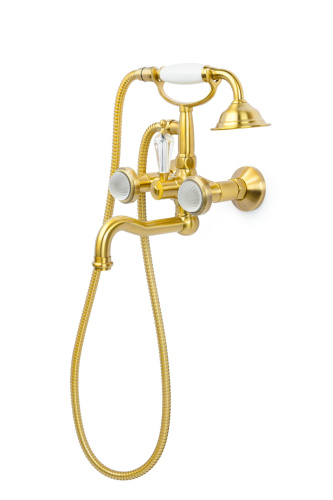 Смеситель Boheme Satine 313-ST настенный бронза