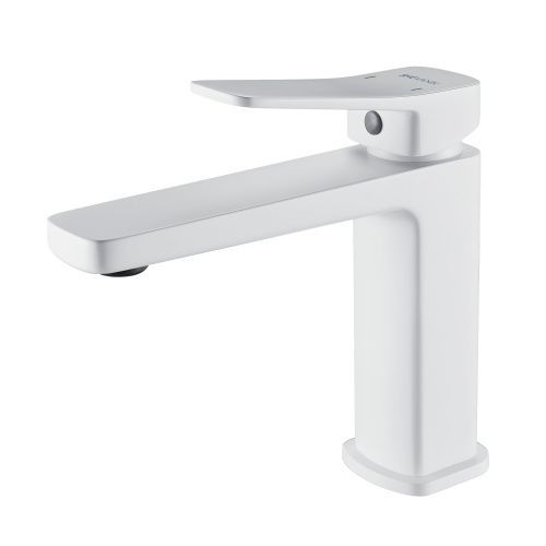 Смеситель Shevanik S9901C на раковину белый