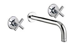 Смеситель для раковины Fiore XT 25CR0527 настенный хром