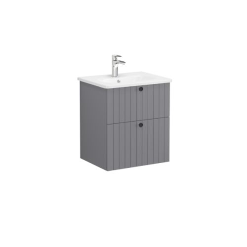 Тумба с раковиной Vitra Root Groove 69417 60x47x67