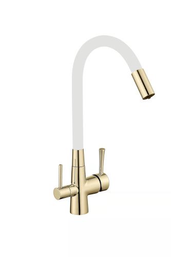 Смеситель для кухни Savol S-L1806B-02 на мойку золото