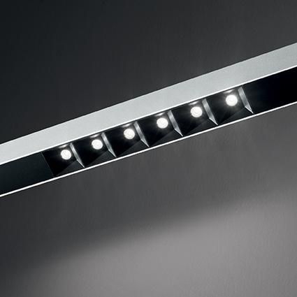 Линейный подвесной светодиодный светильник Ideal lux Fluo Accent (Флуо Аццент) Fluo Accent 1800 4000K White - фото 2