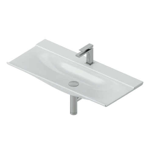 Раковина Artceram The One 90 см THL002 05 00 подвесная цвет белый матовый