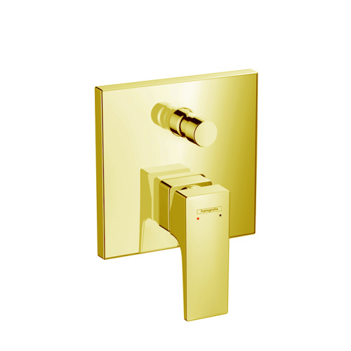 Смеситель для ванны и душа Hansgrohe Metropol 32545990 встраиваемый в стену золото