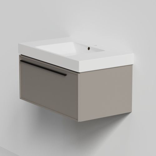 Тумба с раковиной La Fenice ELBA NFNC-01-ELB-C-80-3-80 90х36х49 подвесная цвет бежевый