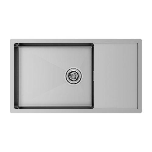 Мойка кухонная Paulmark GERBERG 78F UNI PM217844-BS 78х44 брашированная нержавеющая сталь