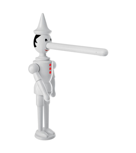 Смеситель для кухни Emmevi Pinocchio 1887/BC на мойку белый