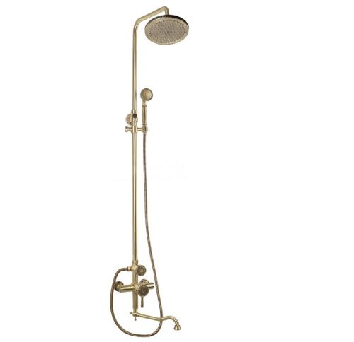 Душевая стойка Bronze de Luxe 10120DR настенная цвет бронза