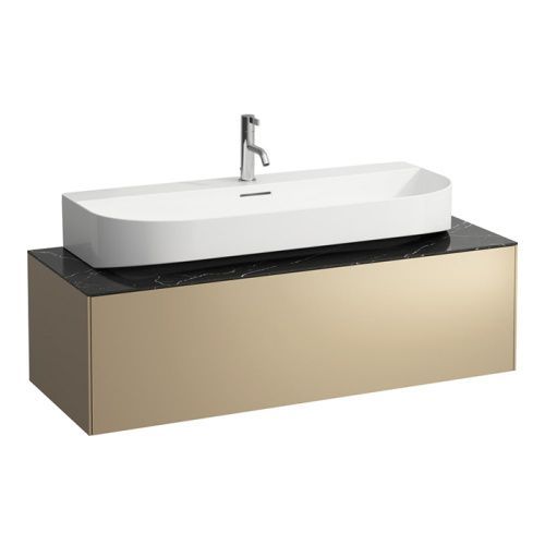 Тумба под раковину Laufen Sonar 4.0546.1.034.140.1 118х46х34 цвет золото